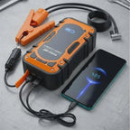 Akü Takviye Cihazı | 4'ü 1 Arada Powerbank, Hava Kompresörü, LCD Ekran, 12.000mAh 150PSI