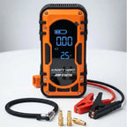 Akü Takviye Cihazı | 4'ü 1 Arada Powerbank, Hava Kompresörü, LCD Ekran, 12.000mAh 150PSI
